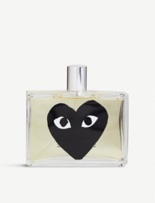 black eau de toilette comme des garcons