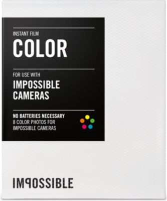 Colour Instant Film for Impossible Cameras