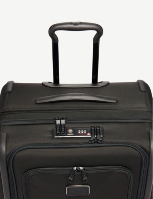 TUMI BLACK ALPHA 3 CONTINENTAL EXPANDABLE 4-WHEEL CARRY-ON