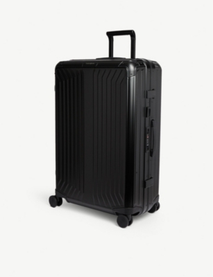 SAMSONITE: Lite-Box Alu Spinner hard case 4 wheel cabin suitcase 76cm