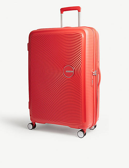 AMERICAN TOURISTER: Soundbox expandable four-wheel suitcase 77cm