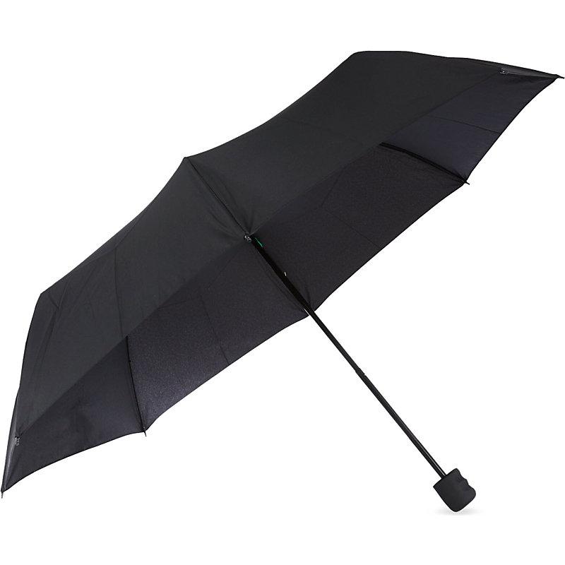 Fulton Womens Black Hurricane Umbrella