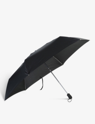 FULTON FULTON MEN'S BLACK OPEN AND CLOSE SUPERSLIM UMBRELLA,94705706