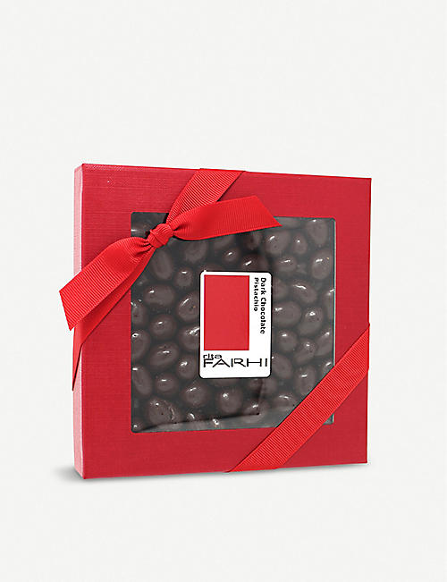 FARHI: Dark chocolate pistachios 210g