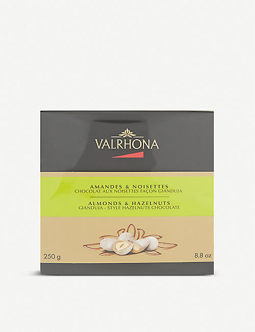 VALRHONA: Gianduja style hazelnuet chocolates 250g