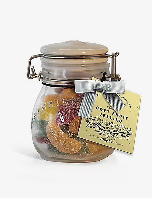 CARTWRIGHT & BUTLER: Fruit jellies in jar 190g