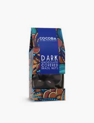 COCOBA - Dark chocolate Brazil nuts 200g | Selfridges.com