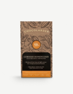 CHOCOLARDER: Cornish honeycomb milk chocolate 70g