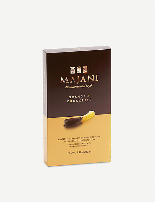 MAJANI: Dark chocolate orange peels 230g