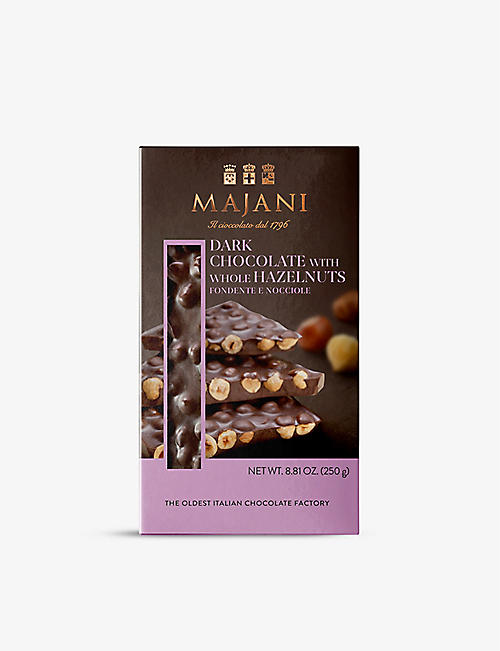 MAJANI: Hazelnut dark chocolate bar 250g
