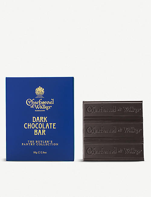 CHARBONNEL ET WALKER: Butler’s Pantry Collection dark chocolate bars 80g
