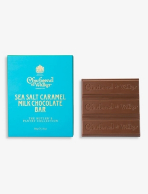 CHARBONNEL ET WALKER: The Butler's Pantry Collection sea salted caramel milk chocolate bar 80g