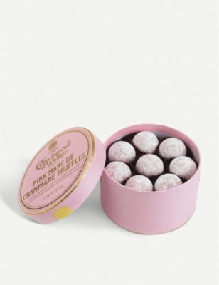 CHARBONNEL ET WALKER: Pink Marc de Champagne milk chocolate truffles 275g