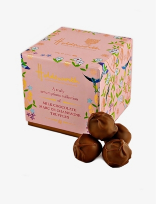 HOLDSWORTH: Marc de Champagne milk chocolate truffles 100g