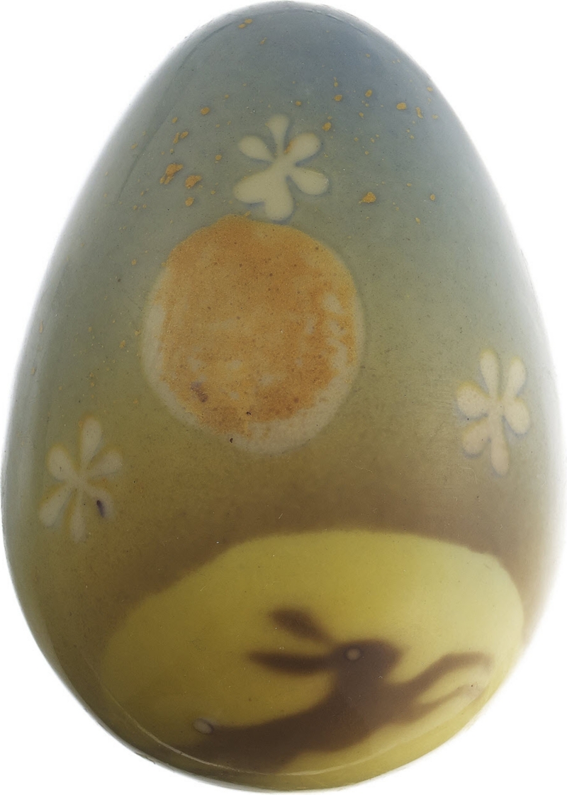 ROCOCO   Limited edition hand painted chocolate chick egg 160g