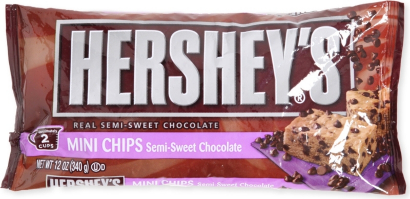 HERSHEYS   Hersheys mini chocolate chips 340g