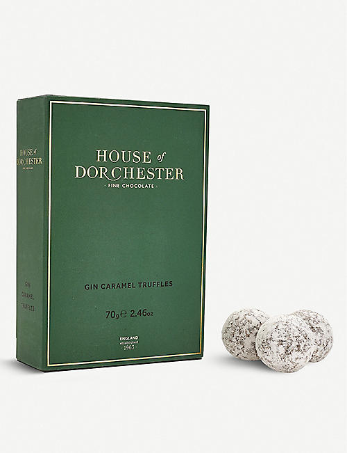 HOUSE OF DORCHESTER: Gin Caramel truffles 70g