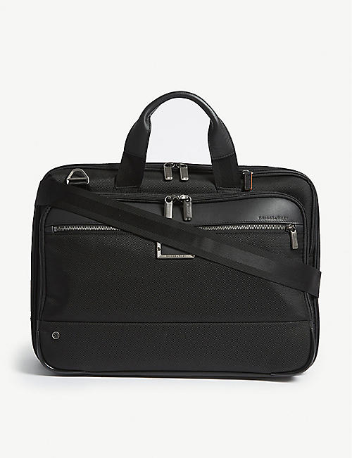 BRIGGS & RILEY: @work Expandable medium nylon briefcase