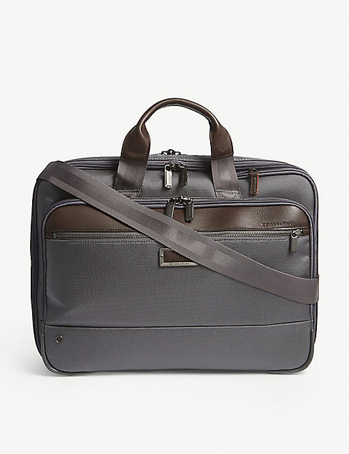 BRIGGS & RILEY: @work Medium Expandable nylon briefcase