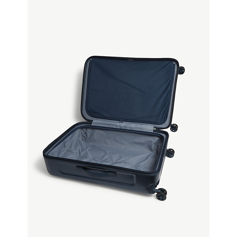 Shop Delsey Turenne Four-wheel Suitcase 70cm In Night Blue