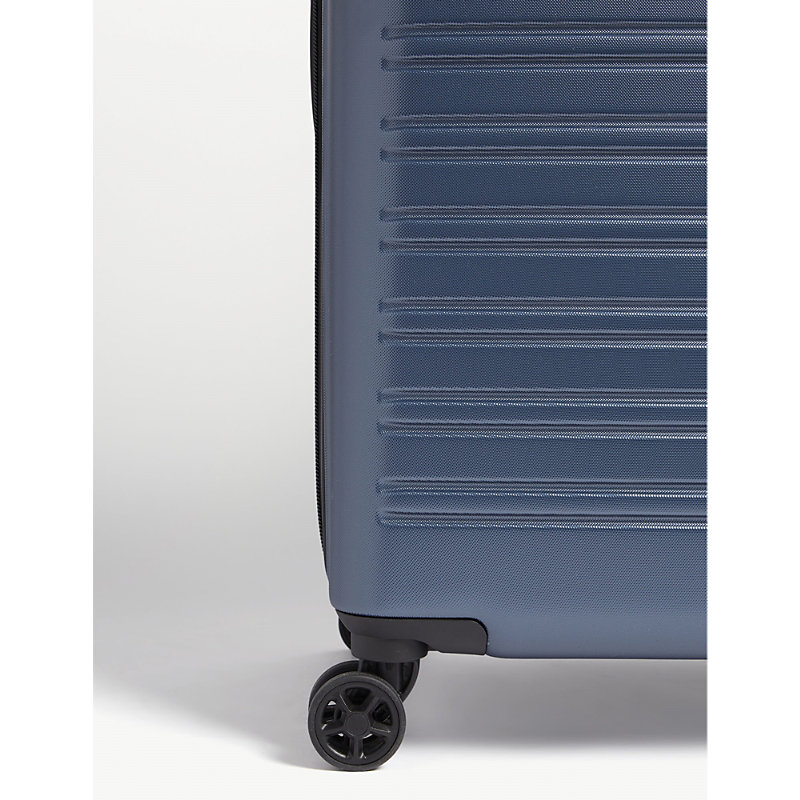 Shop Delsey Segur 2.0 Four-wheel Suitcase 81cm In Blue