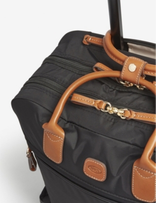 Shop Bric's Brics Black X-travel Pilot Trolley Suitcase