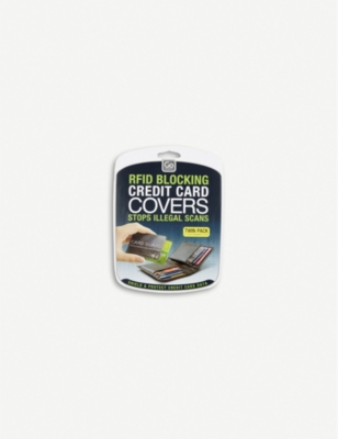 GO TRAVEL: RFID Card Guards twin-pack