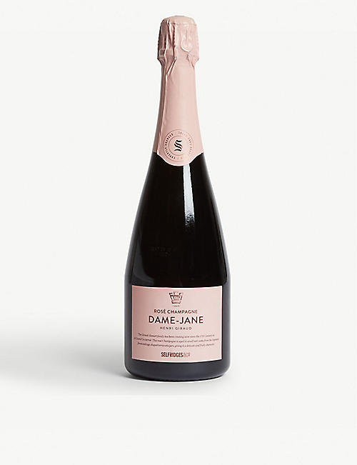 SELFRIDGES SELECTION: Dame-Jane NV rosé champagne 750ml