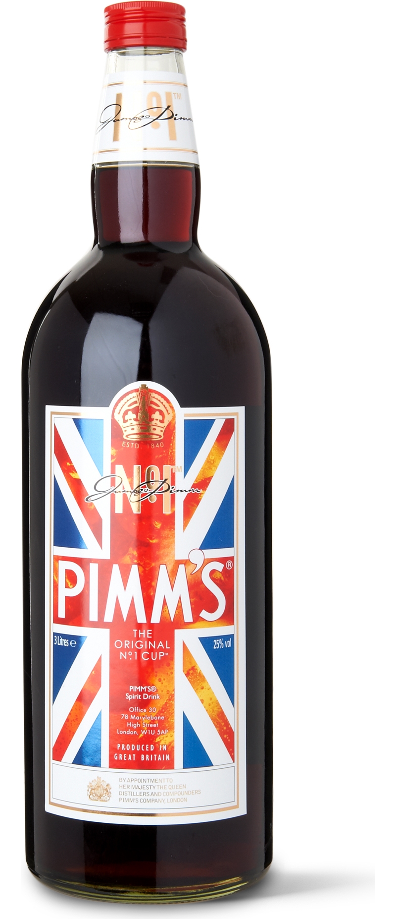 World Exclusive Jeroboam three litre bottle   PIMMS   Wines & spirits 