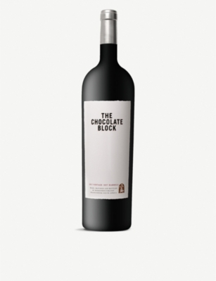 CHOCOLATE BLOCK: The Chocolate Block red wine 2018 1500ml