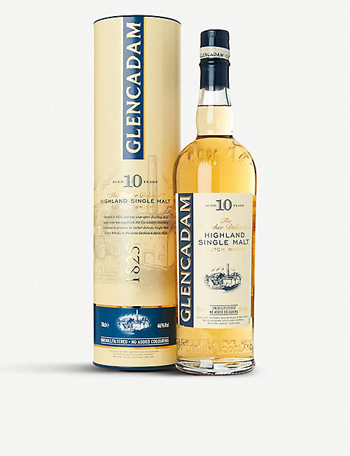 HIGHLAND: Glencadam 10-year-old single malt Scotch whisky 700ml