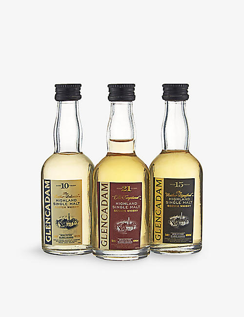 HIGHLAND: Single malt scotch whisky triple pack 3x50ml