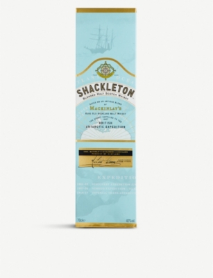 WHISKY AND BOURBON: Shackleton blended malt Scotch whisky 700ml
