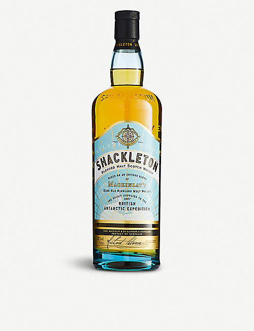 WHISKY AND BOURBON: Shackleton blended malt Scotch whisky 700ml