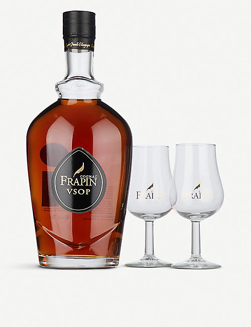 COGNAC: Frapin VSOP cognac gift set