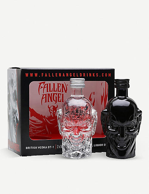 VODKA: Fallen Angel British vodka and herbal liqueur gift set