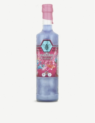 GIN: Zymurgorium Flagingo Electric Blue and Scottish Raspberry gin liqueur 500ml