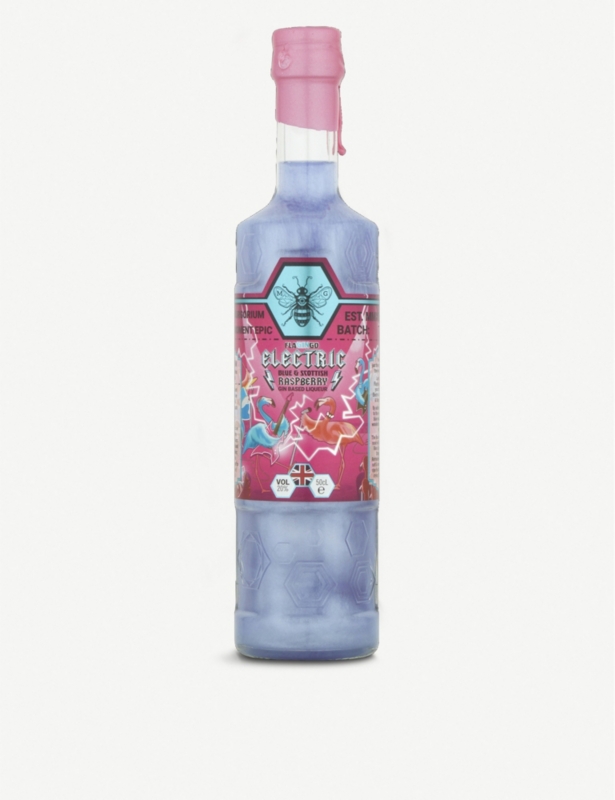 Zymurgorium Flagingo Electric Blue and Scottish Raspberry gin liqueur 500ml