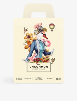 THE UNCOMMON: The Uncommon sparkling rosé pack of four 250ml