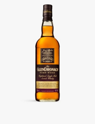 GLENDRONACH: The GlenDronach Port Wood single-malt Scotch whisky 700ml