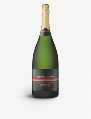 CHAPEL DOWN: Brut NV English sparkling wine 1.5L
