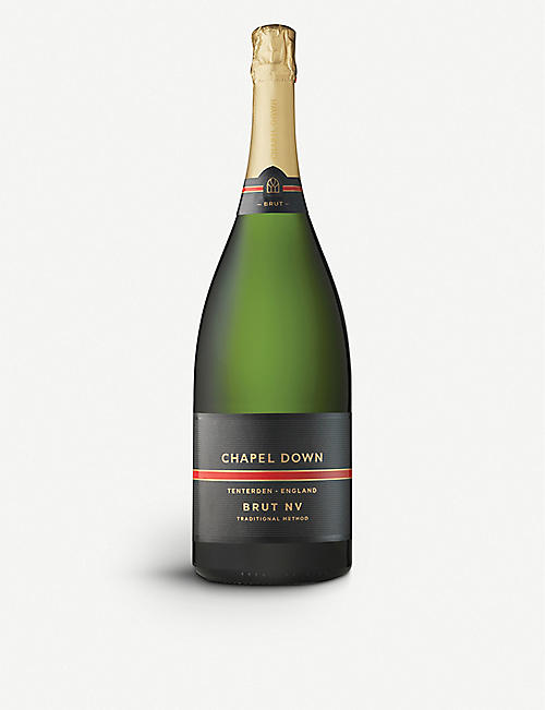 CHAPEL DOWN: Brut NV English sparkling wine 1.5L