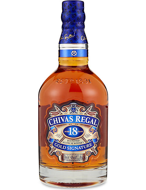 CHIVAS REGAL：CHIVAS REGAL金标志性的混合威士忌700毫升