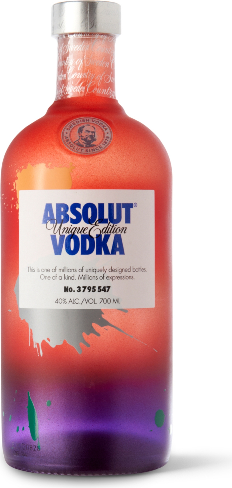 Absolut Unique 700ml assorted designs   ABSOLUT   Food & drinks   The 