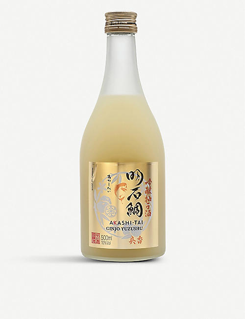 AKASHI-TAI：银 Yuzushu 清酒500毫升