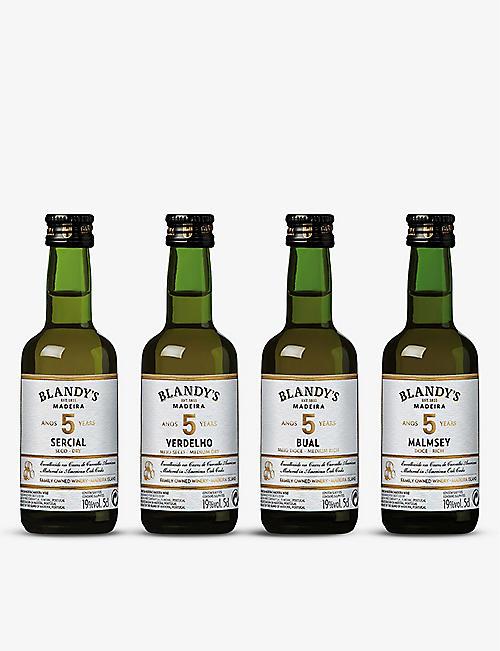 SPAIN: Blandy’s Madeira wine set 4x50ml