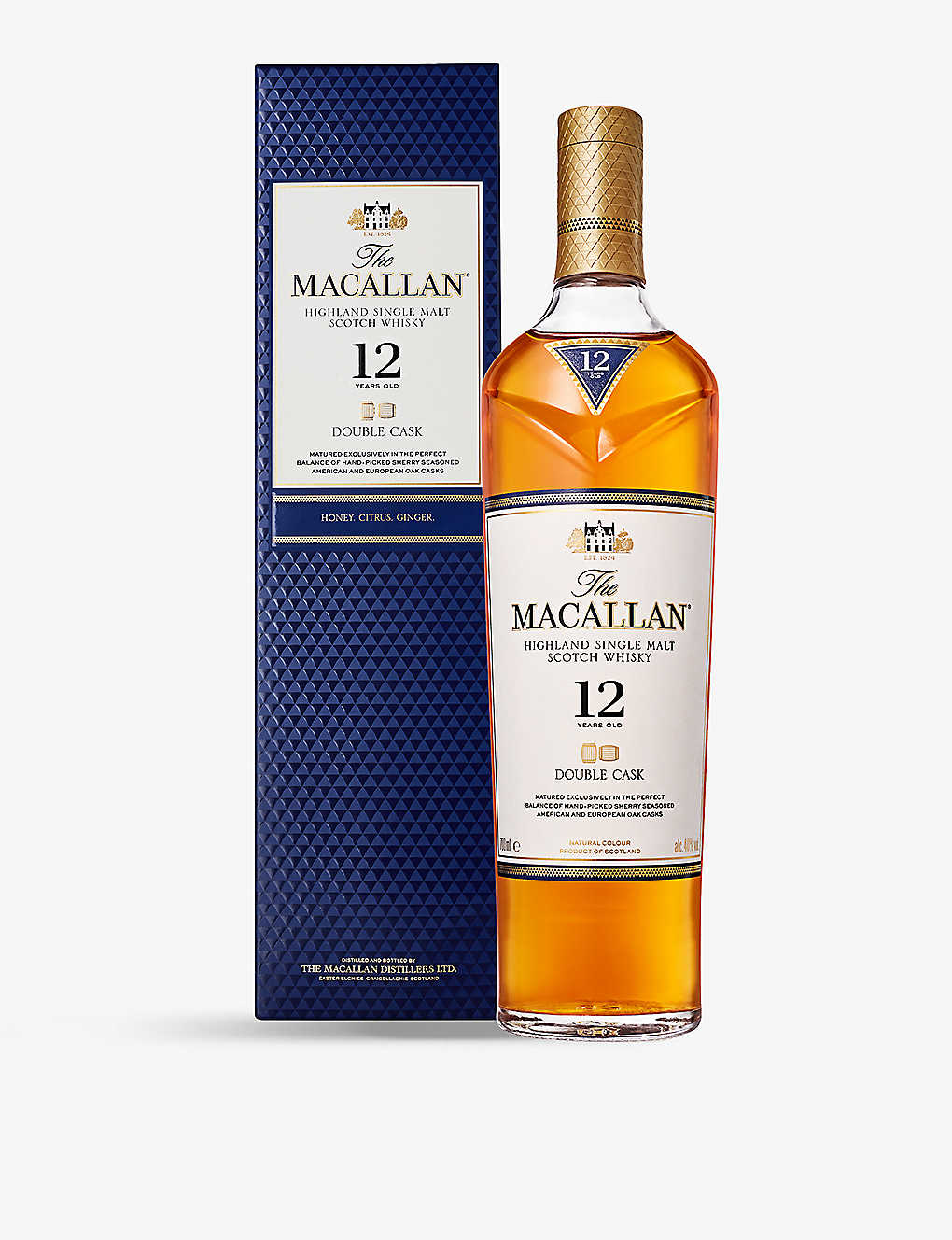 Macallan 12 Year Old Double Cask Scotch Whisky 700ml Selfridges Com
