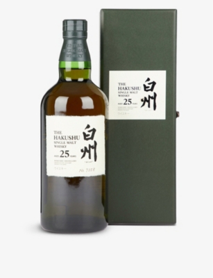 SUNTORY: Suntory Hakushu 25 year-old single-malt whisky 700ml