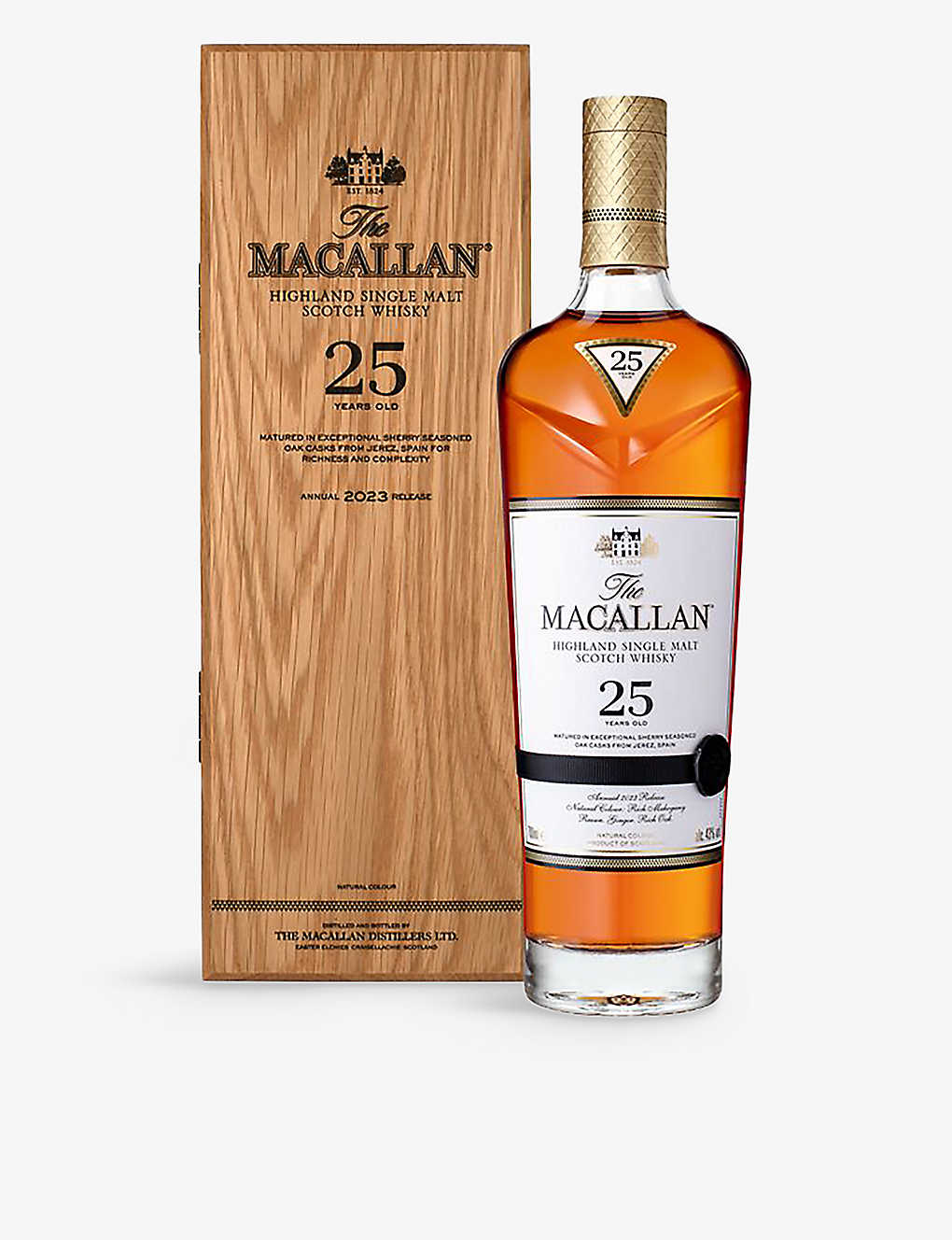 Macallan Macallan 25 Year Old Single Malt Whisky Selfridges Com