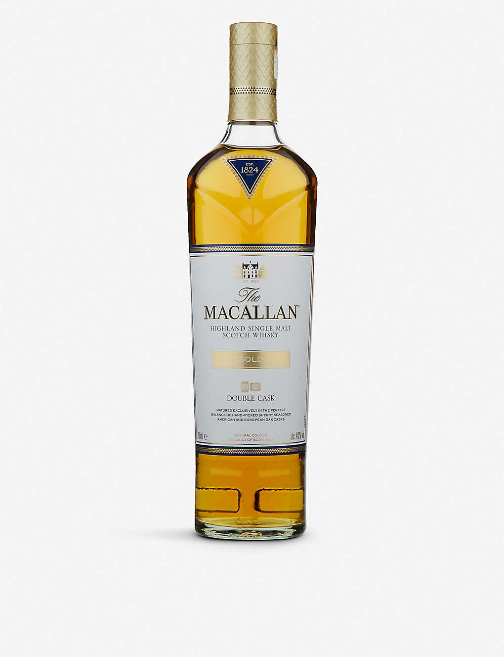Macallan Macallan Gold Double Cask Highland Single Malt Scotch Whisky 700ml Selfridges Com